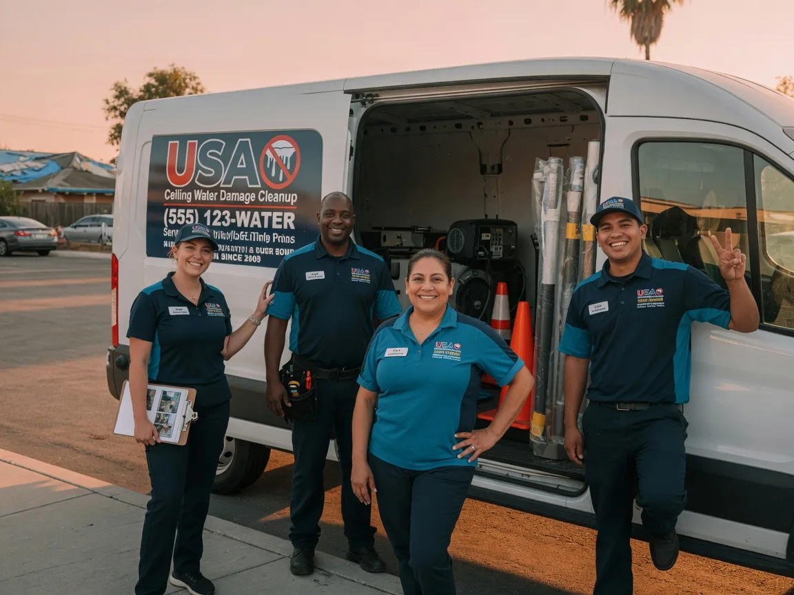 Ceiling Water Damage Restoration company in Newport Coast, CA