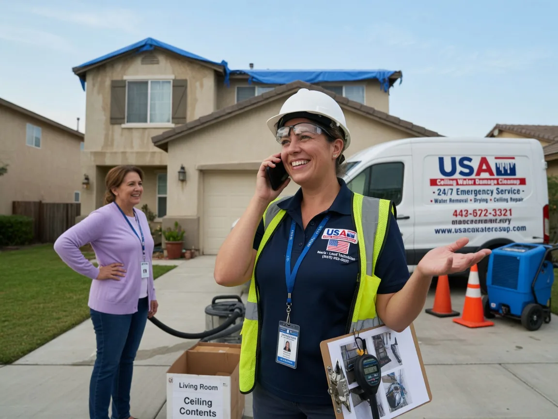 Ceiling Water Damage Restoration Newport Coast, CA FAQs
